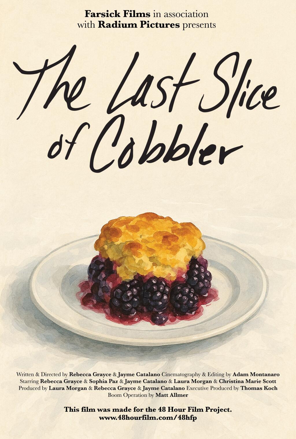 Filmposter for The Last Slice of Cobbler